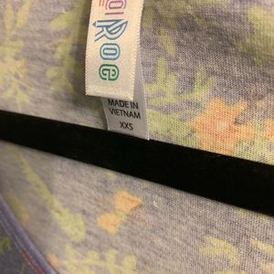 Lularoe xxs classic tee